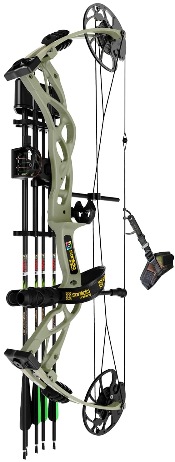 Dragon X9 Ready to Hunt Compound Bow Package for Adults, Archery Compound Bow and Arrow Set, 0-70 Lbs Draw Weight, No Bow Press Needed, Limited Life-time Warranty, RH Only
