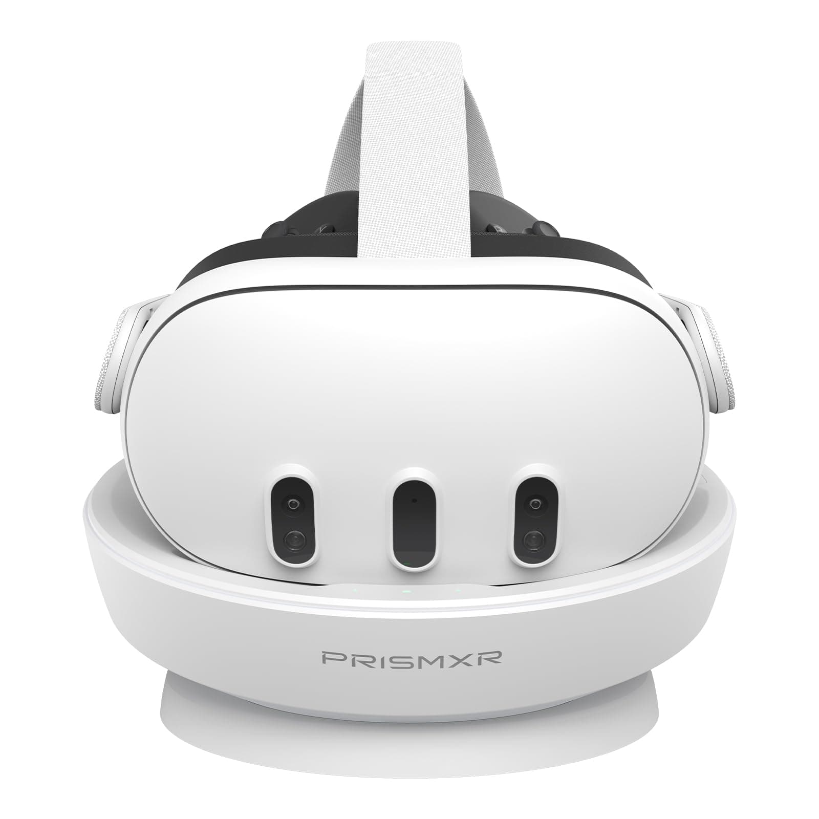 Magnetic Charging Dock Compatible with Meta Quest 3 Accessories, 27W Fast Charge Station for Quest3 and Controllers, Space-Saving (No-Beeping Model) - Carina D1