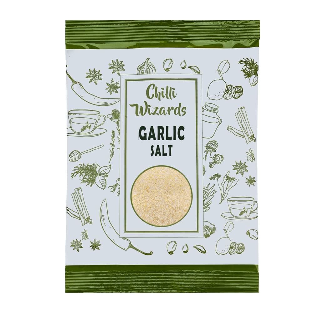 Fine Garlic Salt 100g Chilli Wizards
