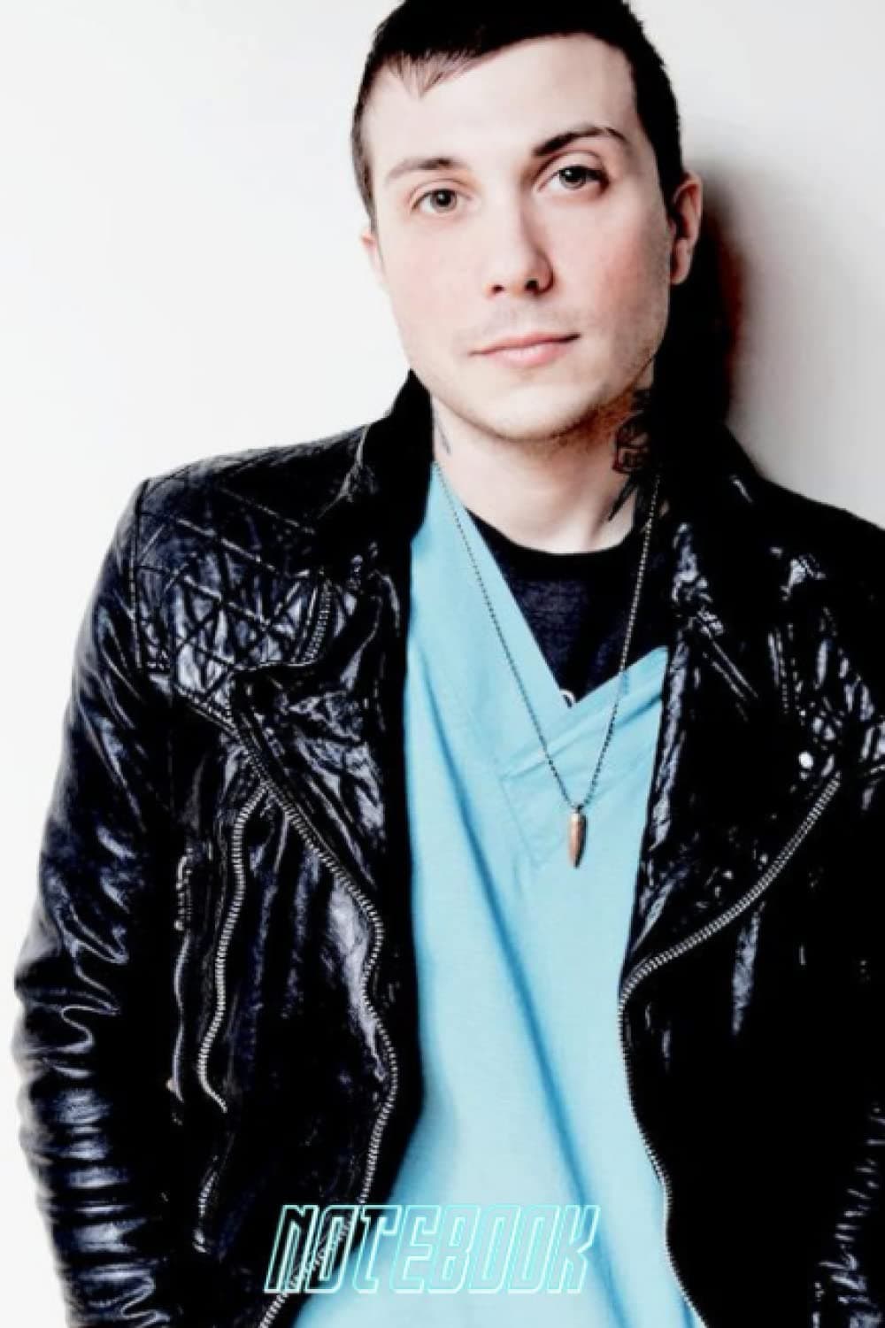 Notebook : Frank Iero Rock Band Notebook Lined Page Gift Book for Writing , School , Home or Work , Thankgiving Notebook for Fans #55