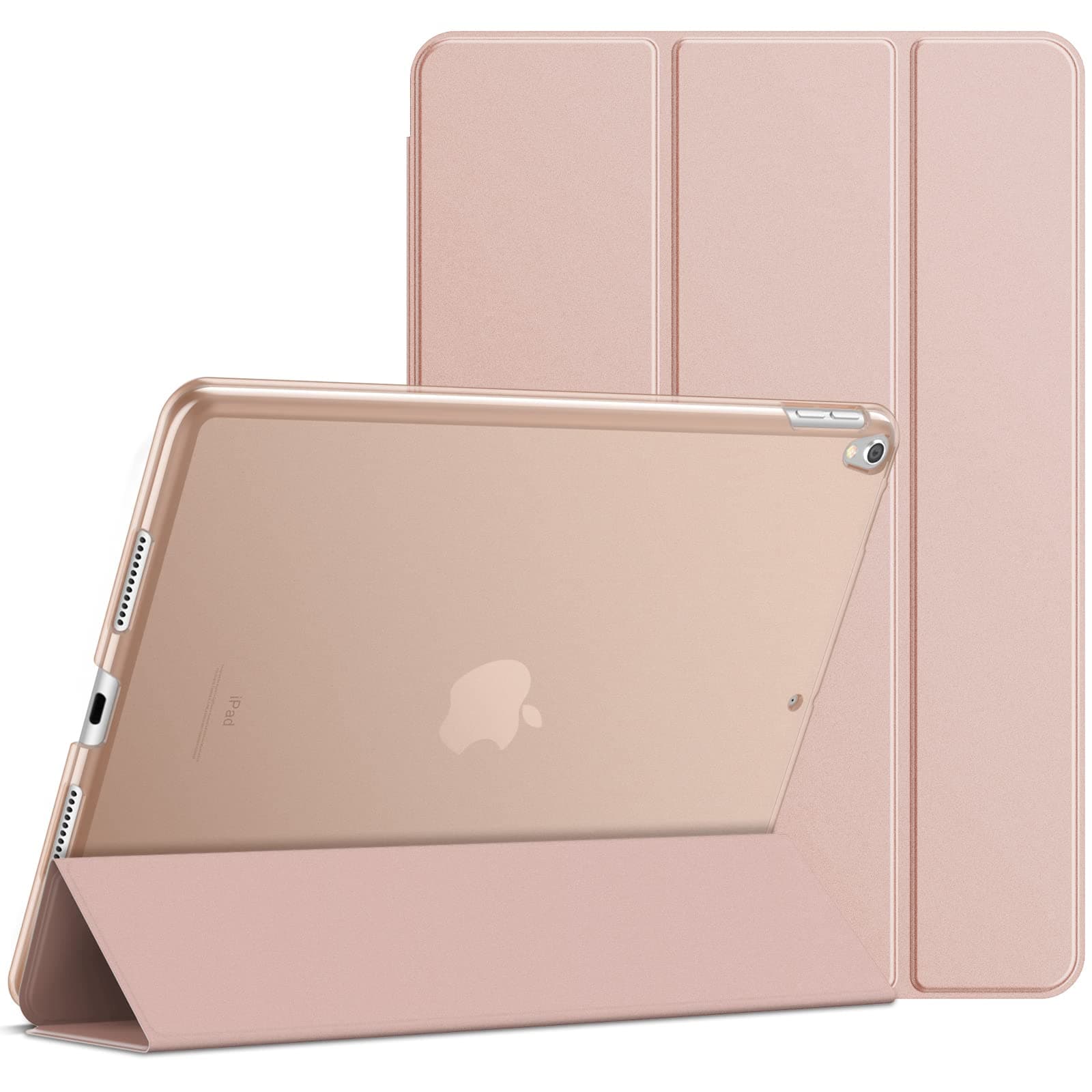 JETech Case for iPad Air 3 (2019 Model 3rd generation 10.5 Inch) and iPad Pro 10.5 (2017), Cover with Auto Wake/Sleep (Rose Gold)
