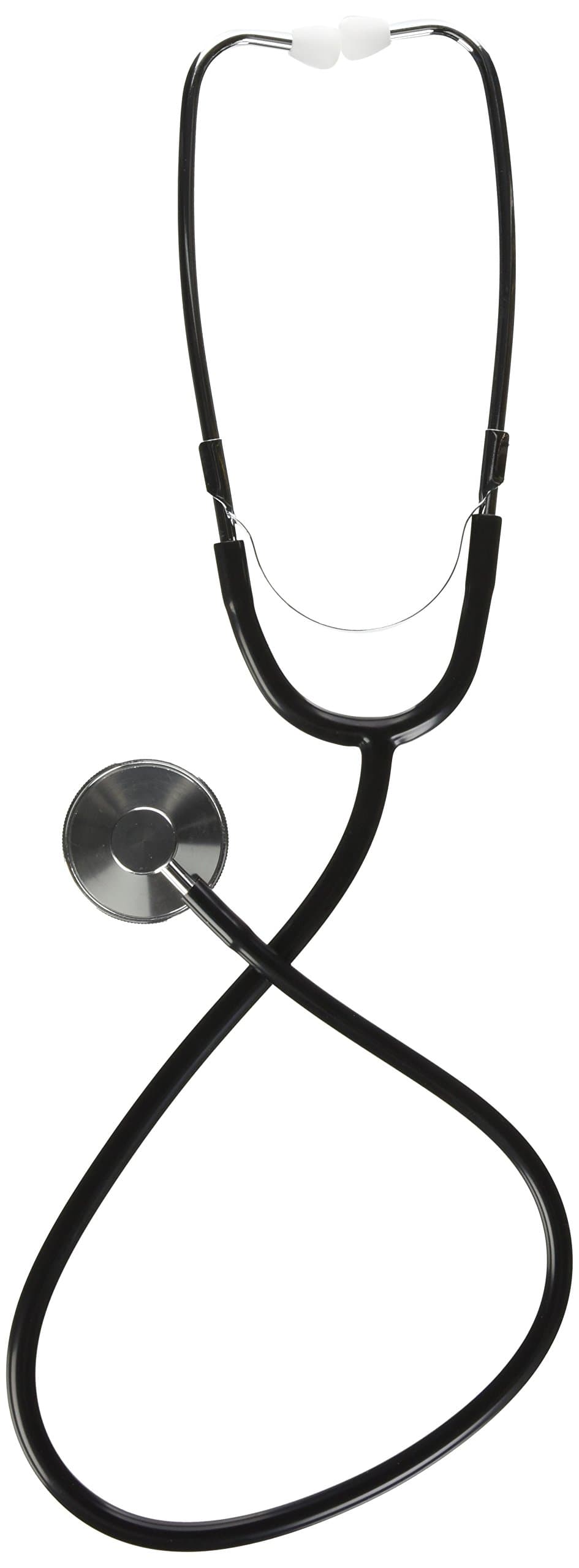 Medline MDS926101 Single-Head Stethoscope, Black