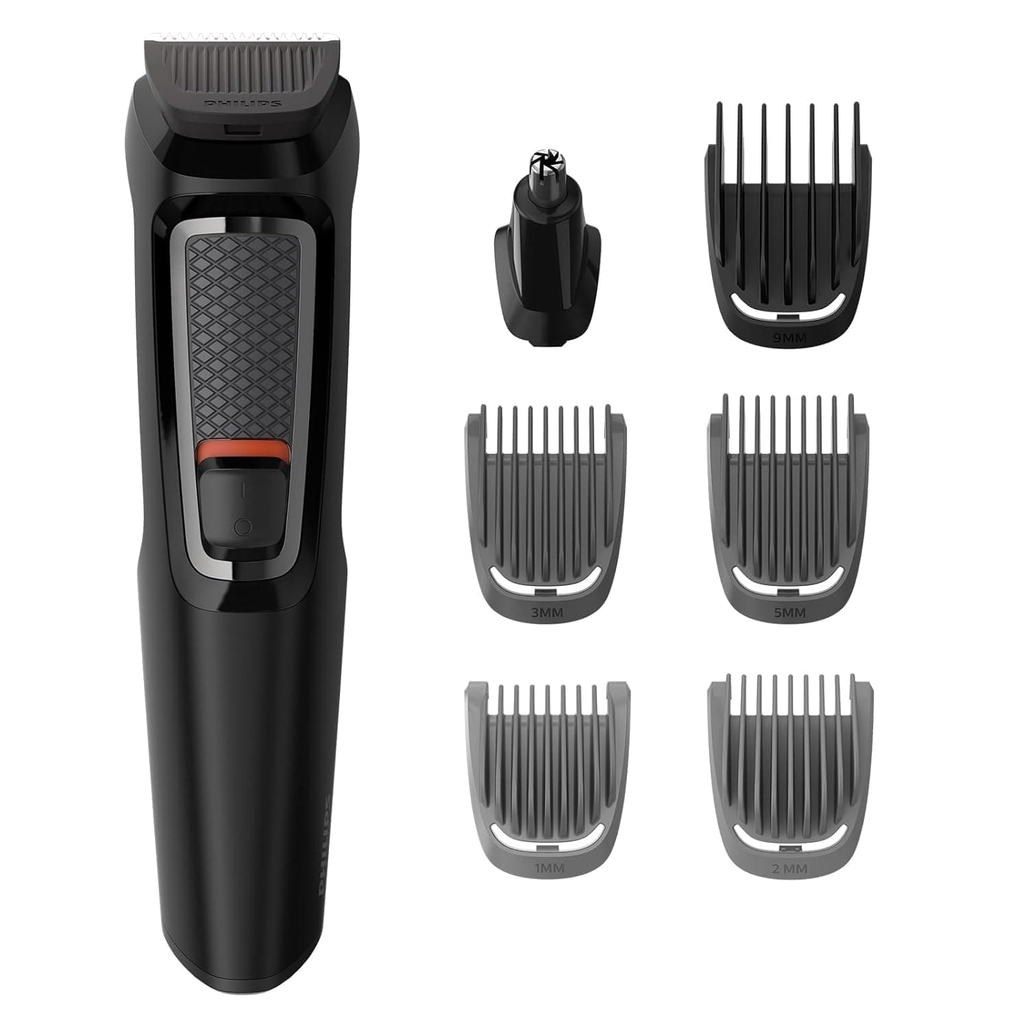 Philips Series 3000 7-in-1 Multi Grooming Kit for Beard & Hair with Nose Trimmer Attachment - MG3720/13
