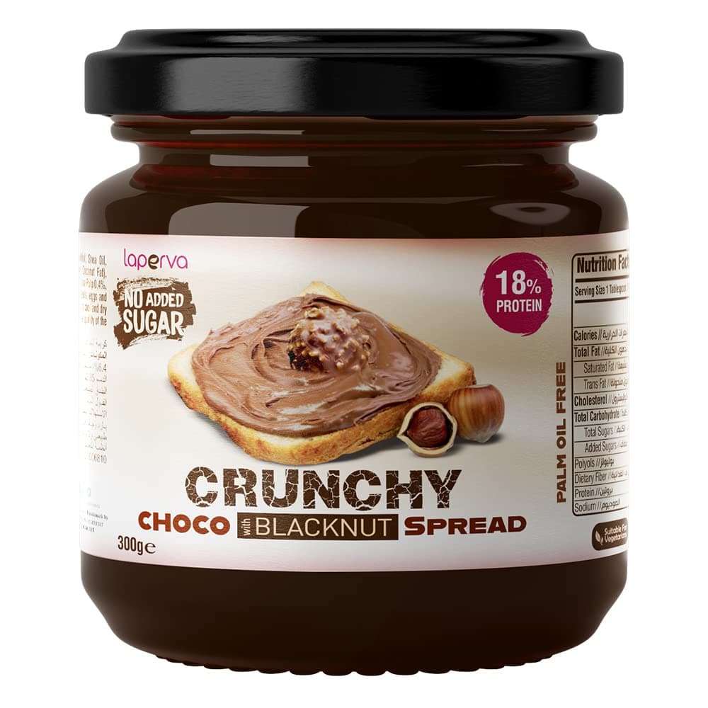 LAP NO ADDED SUGAR CRUNCH CHOCSPREAD NUT 300G