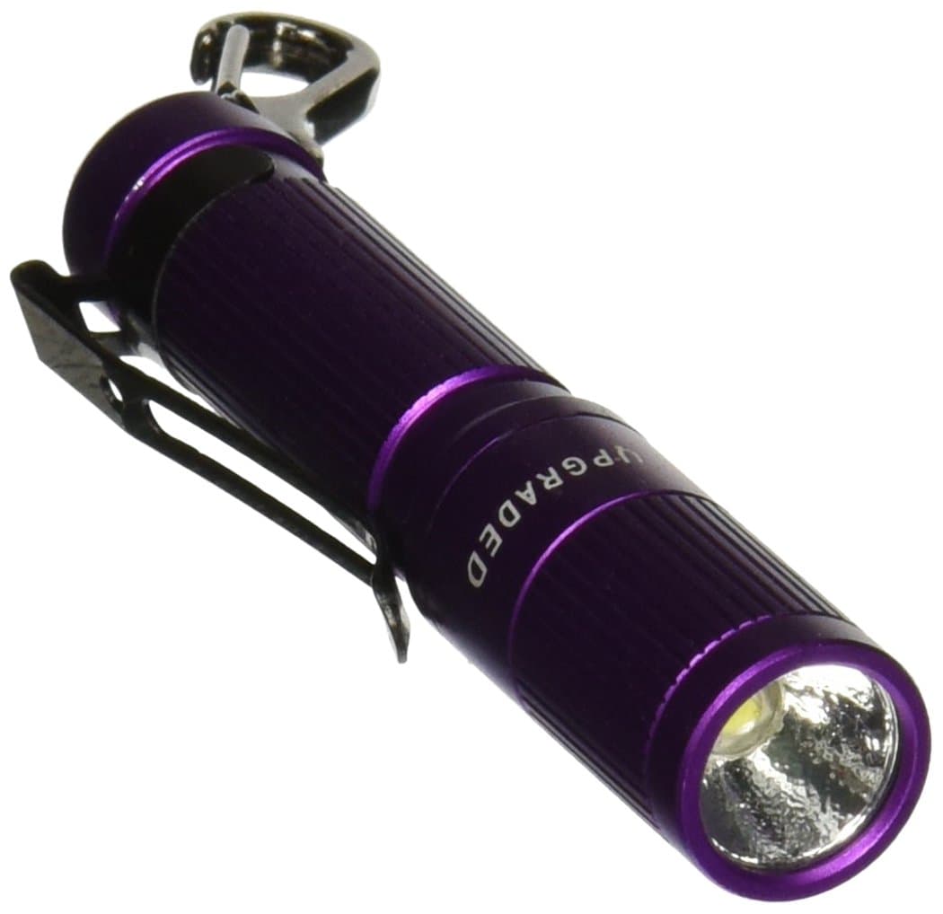 Aimkon iTP A3 EOS Cool White Flashlight, 130 lm/Small, Purple