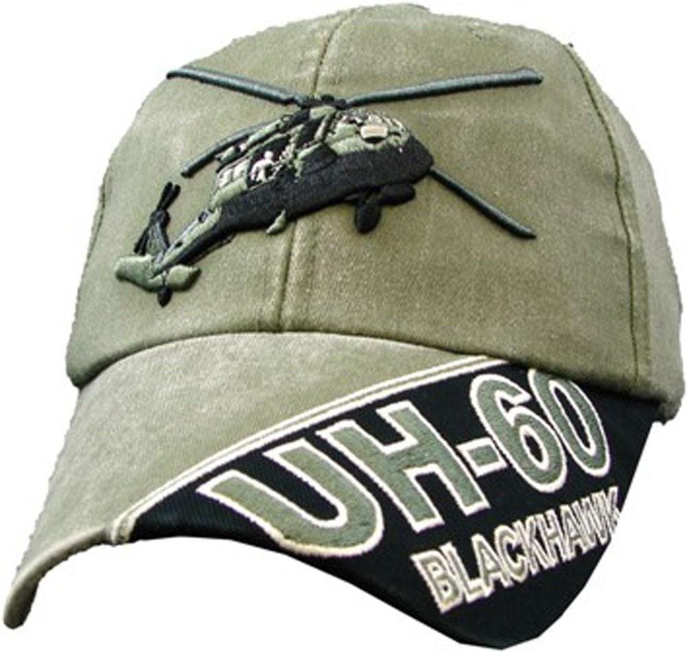 Air Force UH-60 Blackhawk Ball Cap,Green,Adjustable