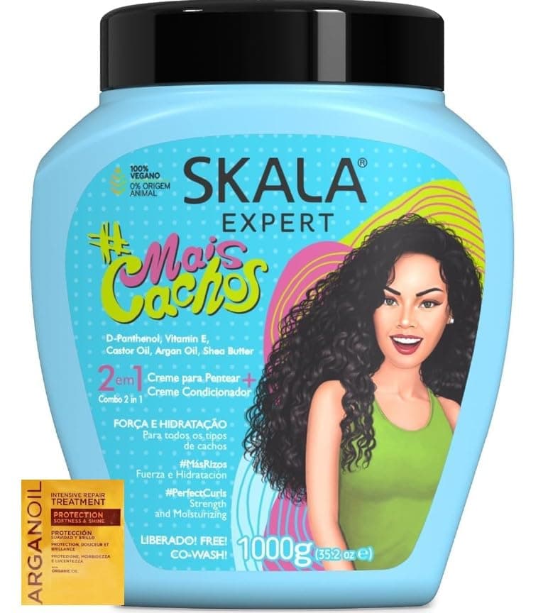 NEW VERSION SUMMIT Type 3ABC Custard Gel, More Curls, Anti Frizz, For Curly Hair 2 in 1 Conditioning Treatment Cream and Cream To Comb - 100% Vegan & Shea Butter wth Sache