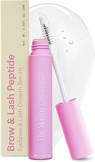 Brow Peptide Eyebrow & Eyelash Styling Serum – Refine Your Brows with All Day Hold - Lightweight & Non-Greasy Brow & Lash Styling Serum