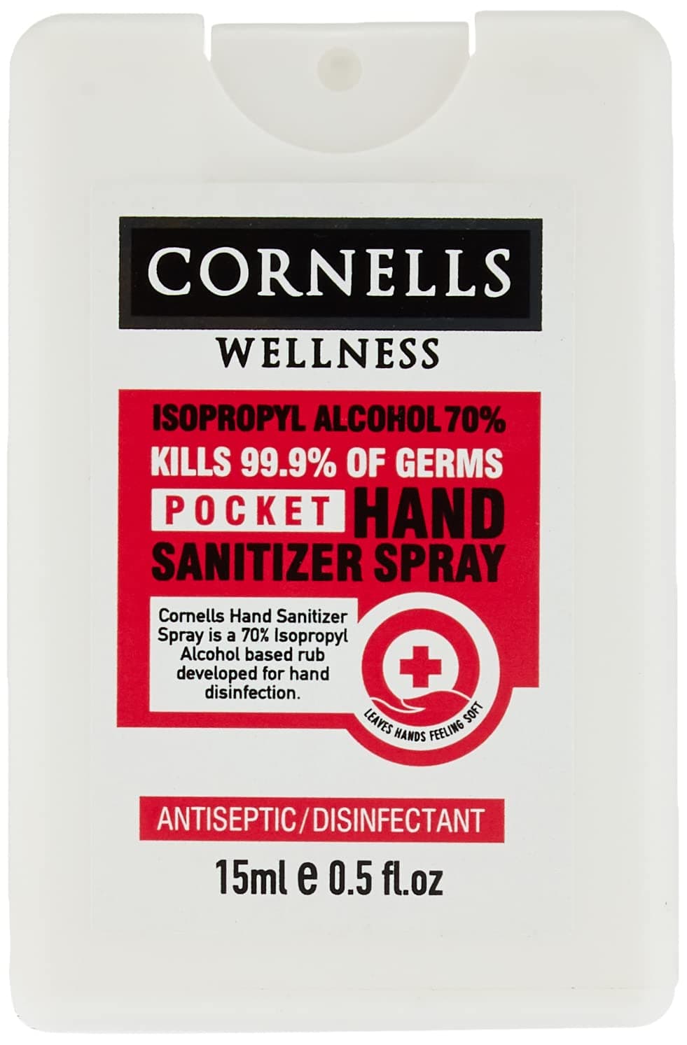 CORNELLS Pocket Hand Sanitizer Spray, 15 ml