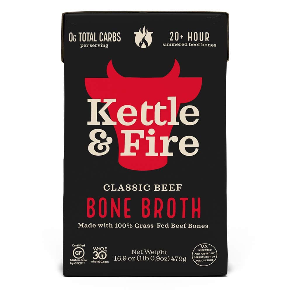Kettle & Fire Beef Bone Broth Soup by and 1 Pack