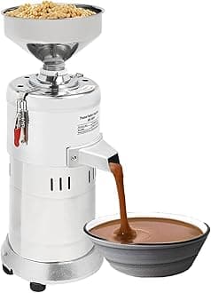 Peanut Butter Maker Machine, Electric Grain Grinder Nut Butter Machine, Commercial Peanut Sesame Grinding Machine for Groundnut, Almond, Cashew Nut and Sesame 110V 33lb/h 1100W