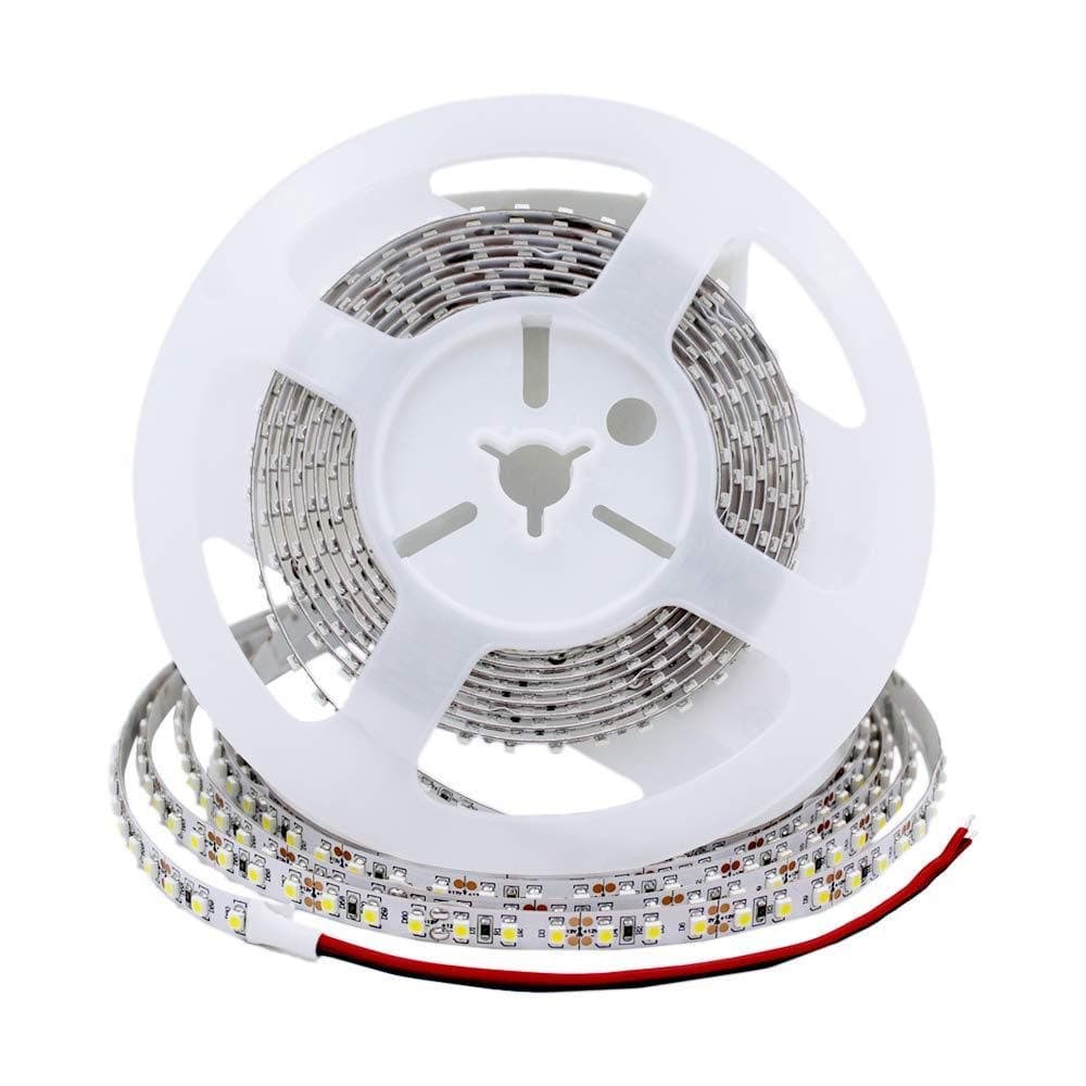 24V Dimmable Self-Adhesive LED Strip Light - (3000K Warm White, 600 LED Units)