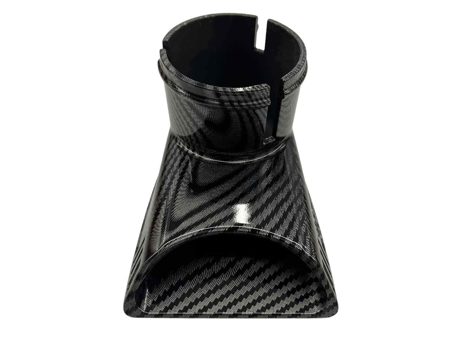 for BMW E46 M3 - Performance Air Intake SCOOP CF pattern High AirFlow Forced Cold Air Intake Air Ram carbon