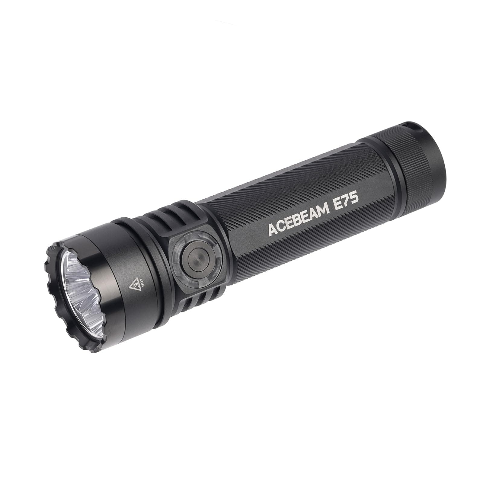 E75 4500 High Lumens Torch with Magnetic Base, Super Bright LED Torch Rechargeable, IPX8 Water-Resistant Tactical EDC Flashlight, 26 Days Super Long Lasting for Camping,Everyday Use