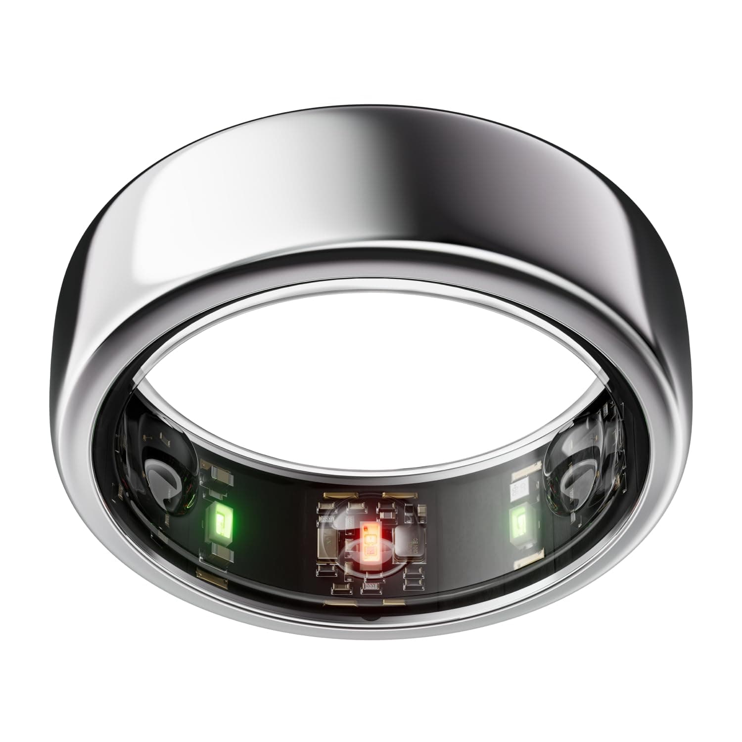 Oura Ring Gen3 Horizon - Silver - Size 11 - Smart Ring - Size First with Oura Ring Gen3 Sizing Kit - Sleep Tracking Wearable - Heart Rate - Fitness Tracker - 5-7 Days Battery Life