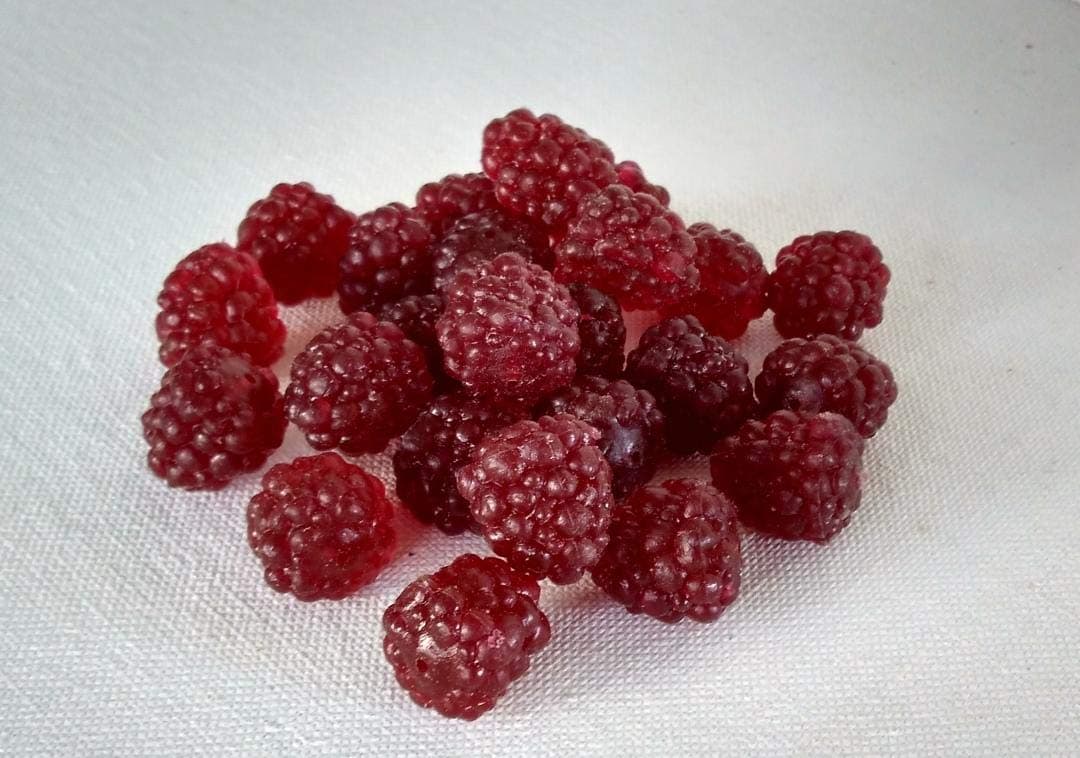 Artificial Raspberry, Bag of 24