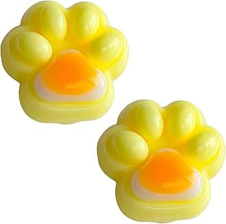 Taba Squishy Cat Paw,Soft and Stress-Relief Squishy Cat Toy,Fun Cat Squishy for Relaxation (Egg)