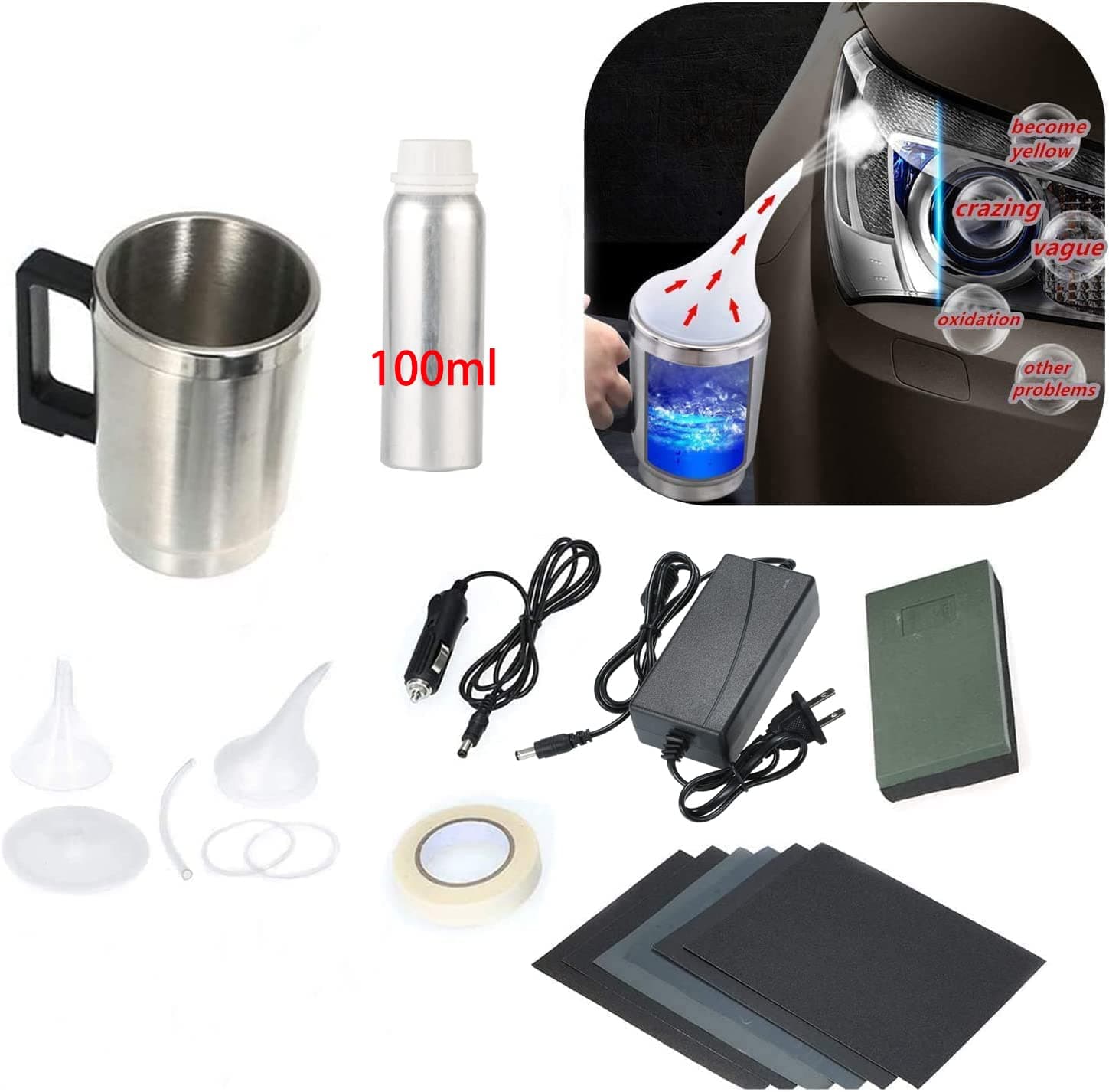 Headlight Restoration Kit 2