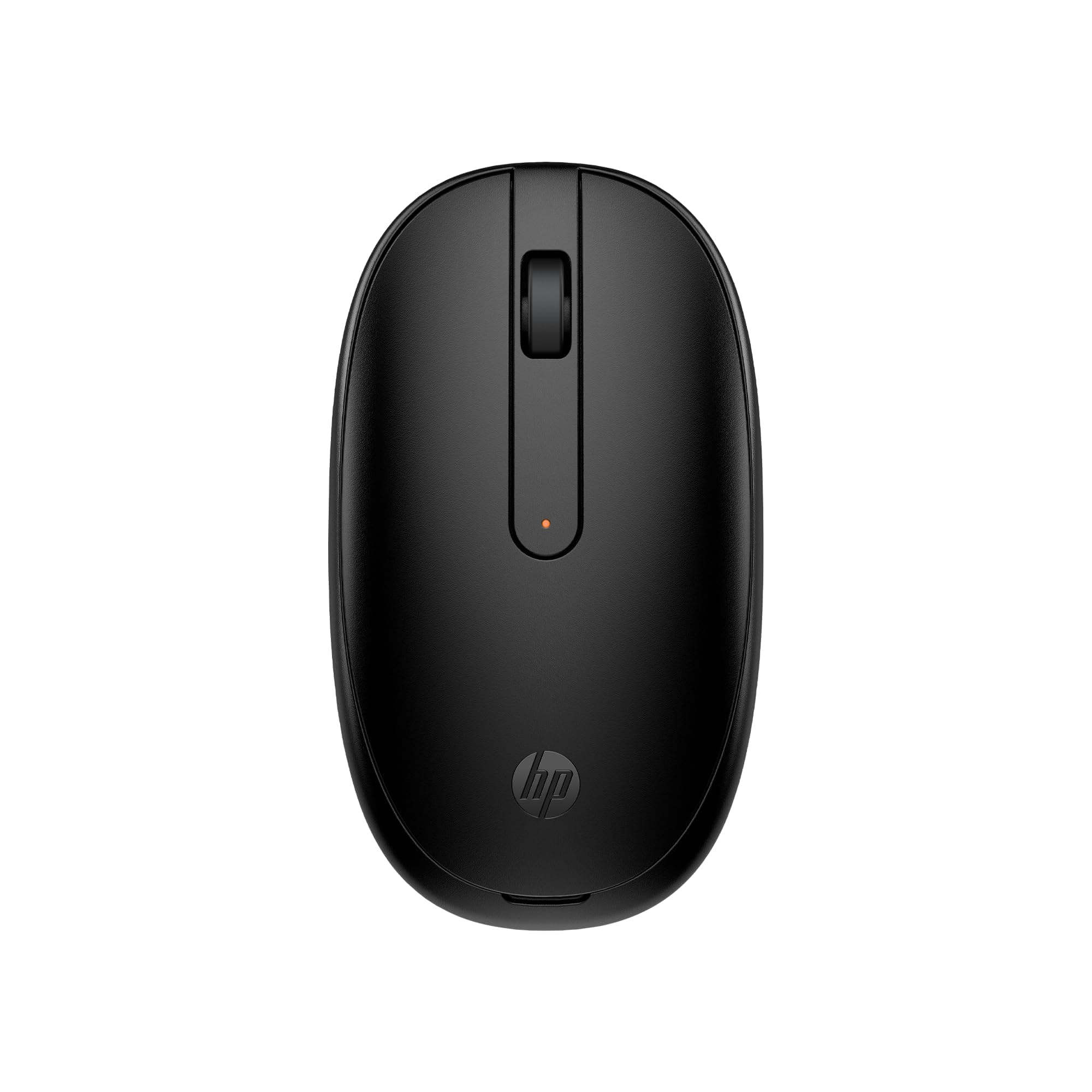 240 Bluetooth Wireless Mouse with 3 Buttons/1600 DPI Red Optical Tracking/Sleek and Ambidextrous/Compatible to Windows 10, macOS, Chrome OS, 3 Years Warranty (Black)