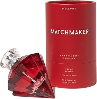 Eye of Love Matchmaker Red Diamond Pheromone Perfume for Women - Long Lasting Fragrances with Floral Citrus Scent - Plant Based Cologne with Pheromones - 30ml/1fl oz
