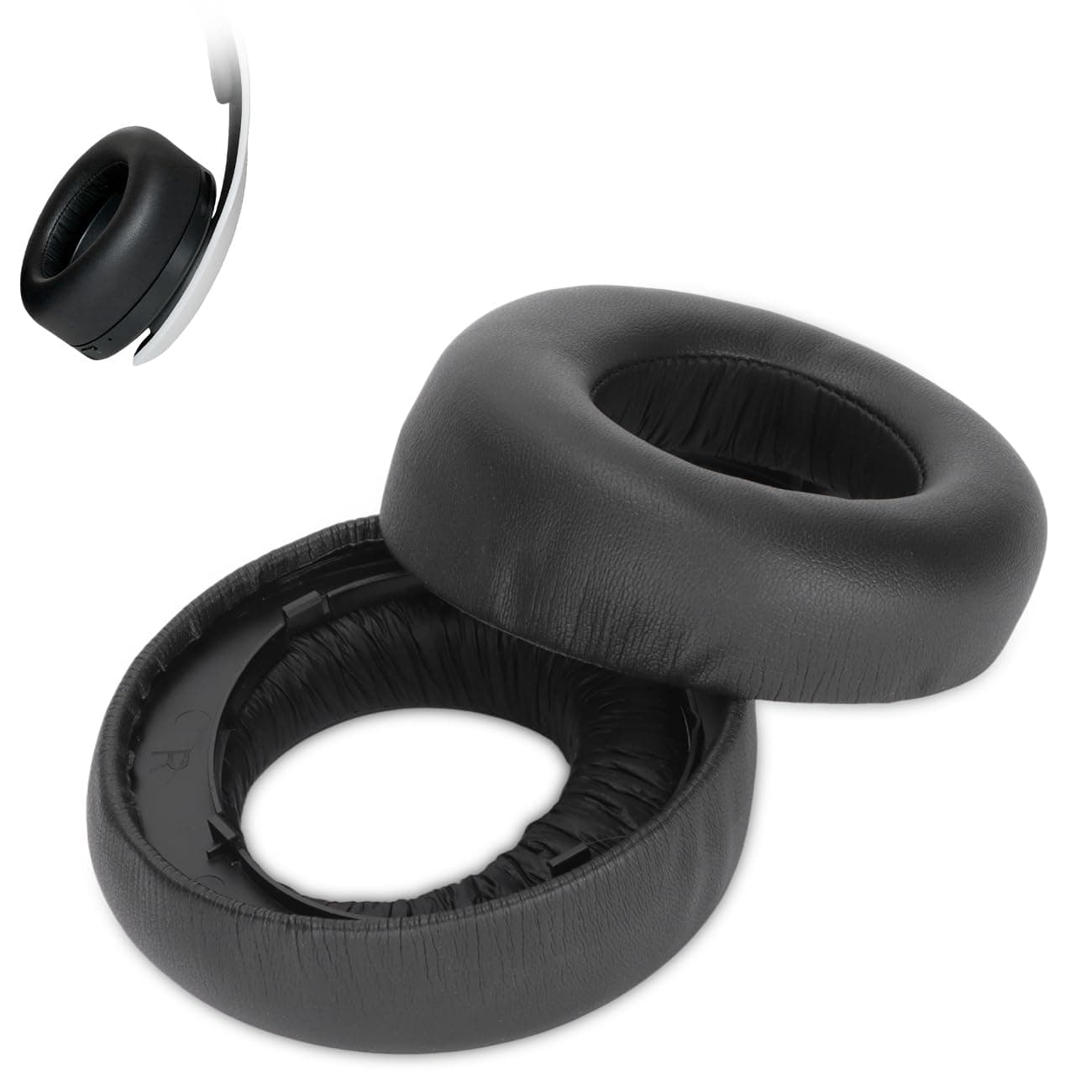 Replacement Ear Pads, for PS5 Wireless PULSE 3D Earphones Soft Bounce Sponge Earphone Cover Noise reduction and Sound Insulation Headphone Ear Pad