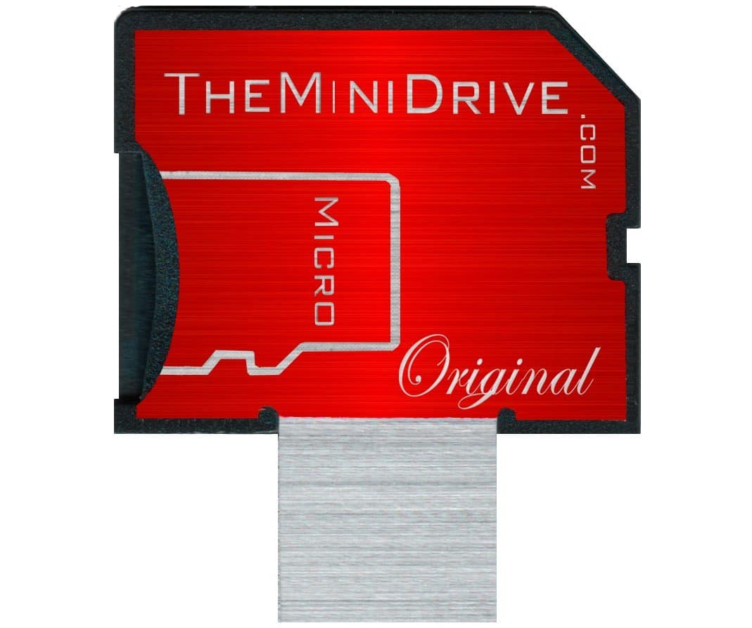 The MiniDrive | microSD Adaptor | MacBook Air/Retina/Pro