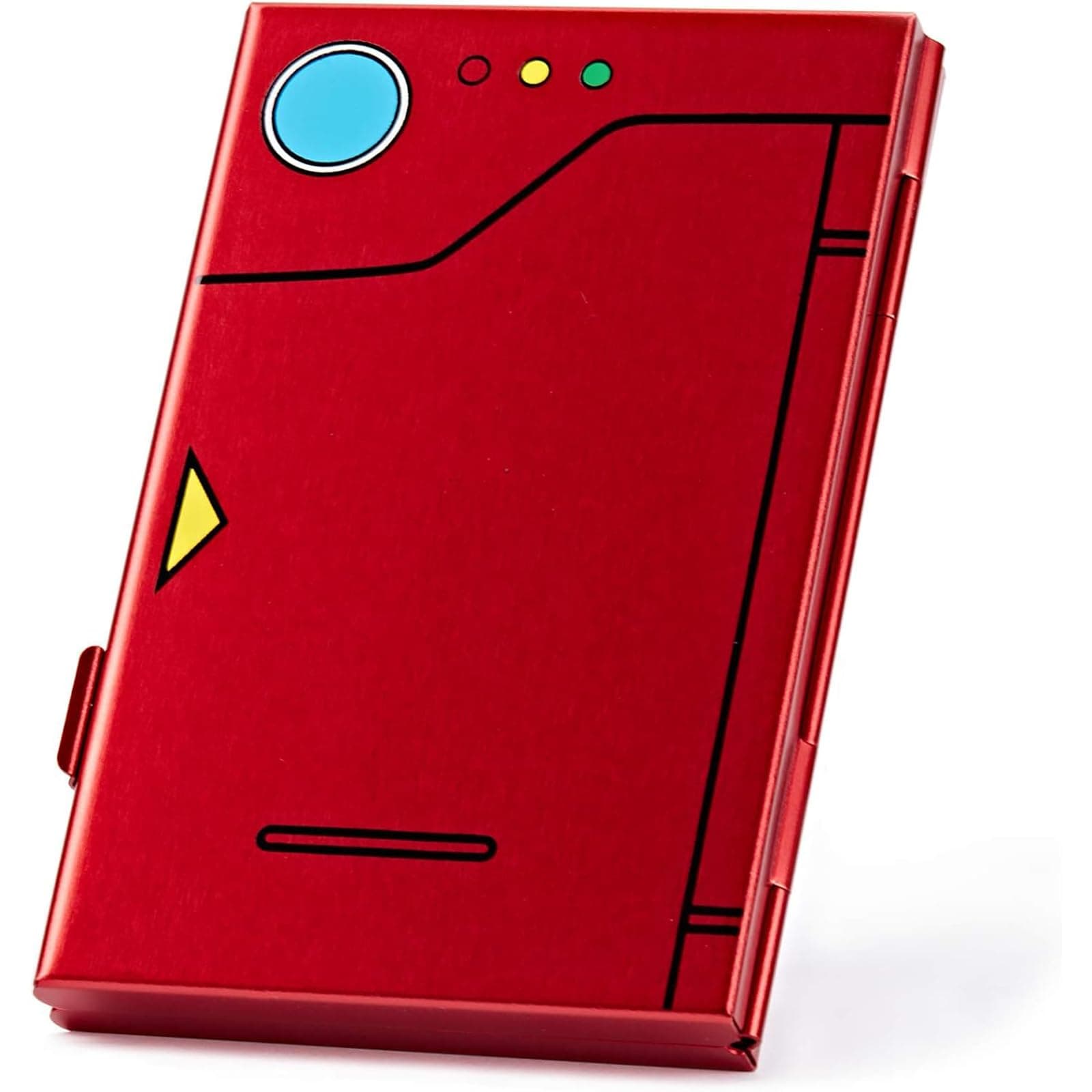 Funlab Premium Game Card Case Compatible with Switch, Portable and Thin, Aluminum Game Storage Card Holder Box Suitable for 6 Game Cards – Red