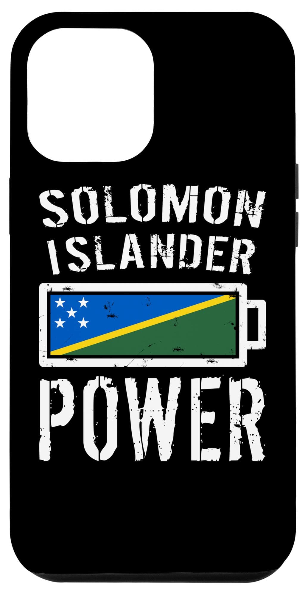 iPhone 12 Pro Max Solomon Islands Flag | Solomon Islander Power Battery Case