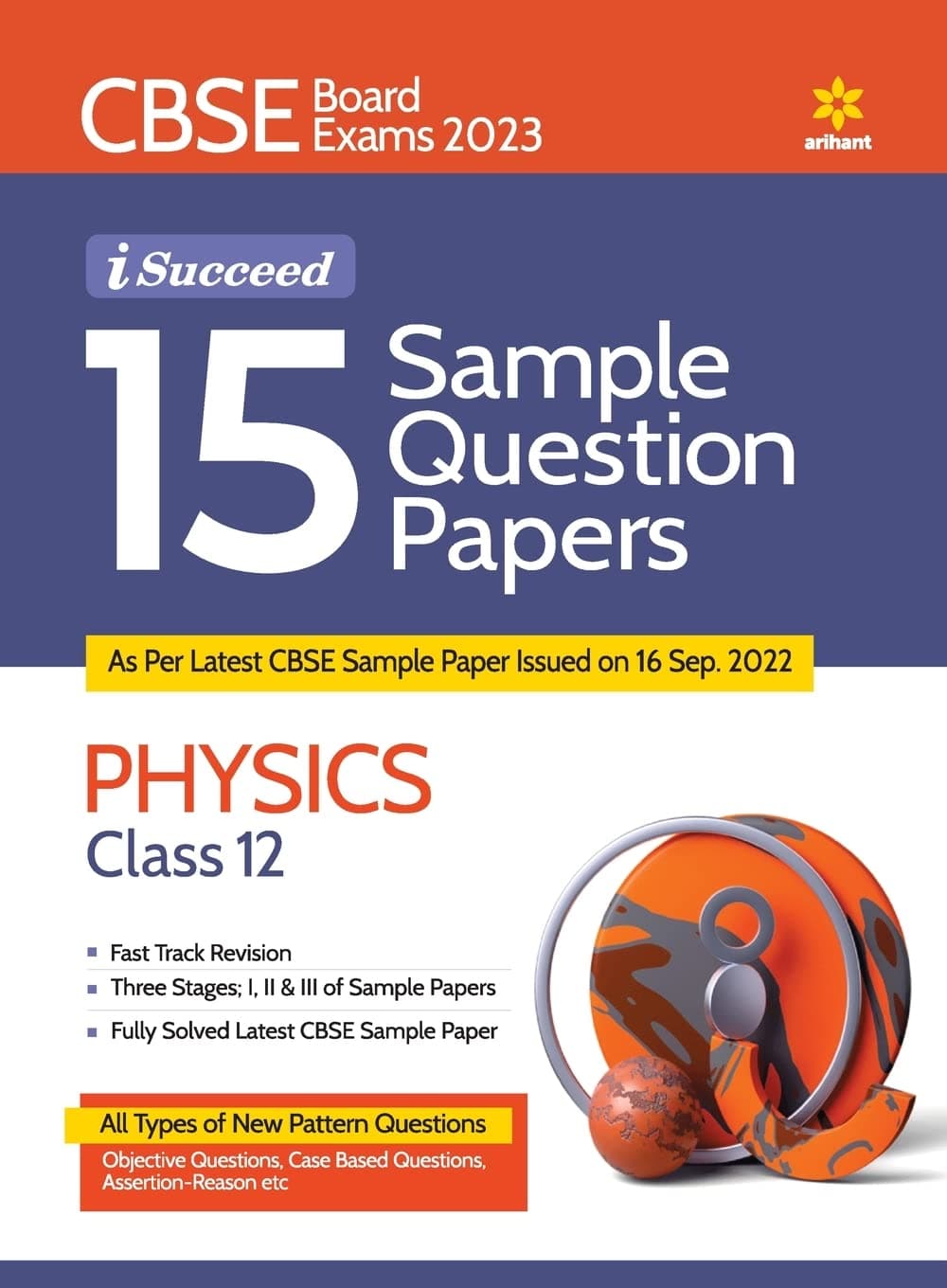 Cbse Board Exam 2023 I-Succeed 15 Sample Question Papers Physics Class 12th