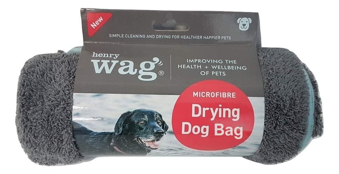 Henry Wag Microfibre Dog Drying Bag M