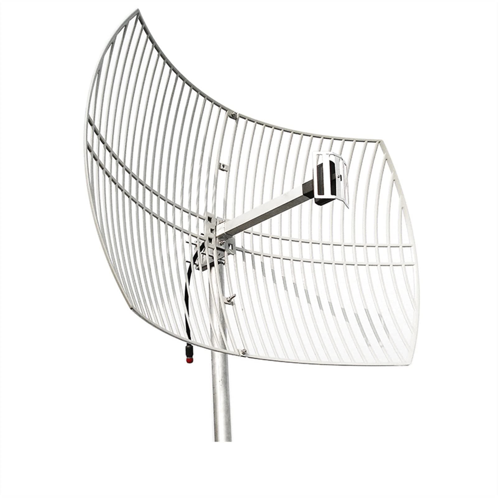 Ultra Long Range WiFi Extender Directional Parabolic Grid (High-Speed Signal Booster) Outdoor Antenna 2.4g High Gain Communication antennas (Color : 19dBi)