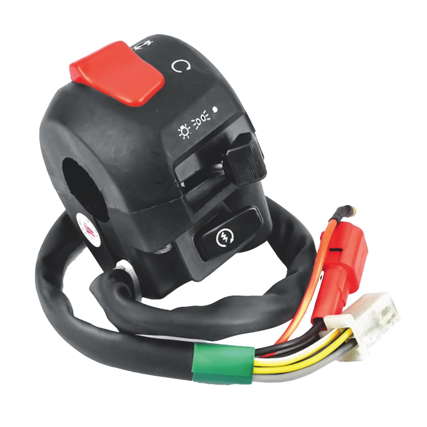 SW-0666AE Handle BAR Switch- Right Side (SELF Start) for-TVS-Apache RTR 160 (Single & Double Disc)/ RTR 180 (Double Disc)