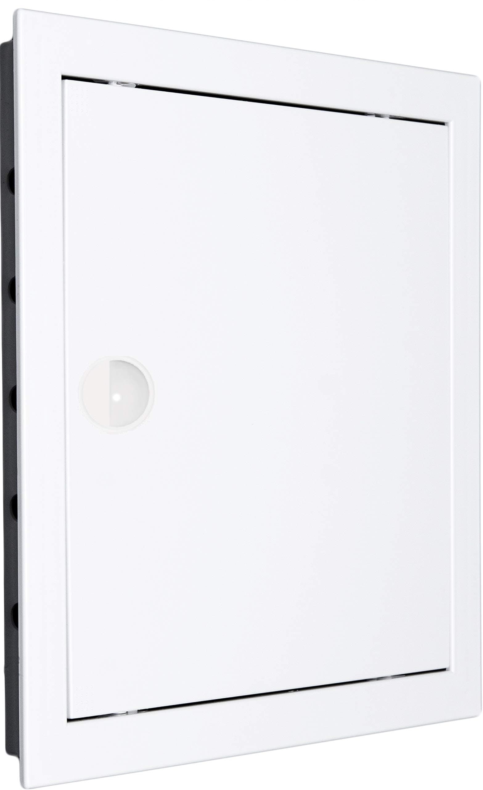 Inspection Door Inspection Flap. Access Panel. White ABS Plastic. 10" x 10" (250mm x 250mm)