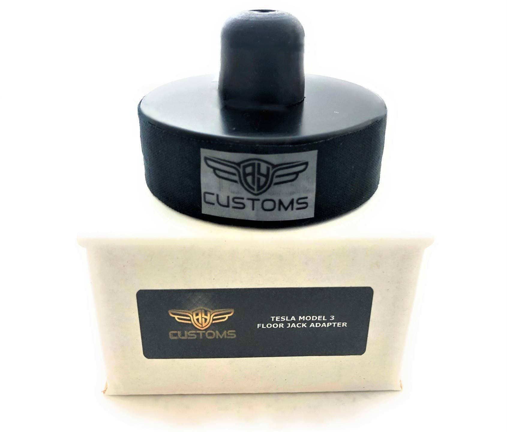 Tesla Model 3 Car Jack Lift Pad Adapter Tool for Safely Raising Vehicle - Protects Car Jack from Damaging Tesla Battery (1 Piece)