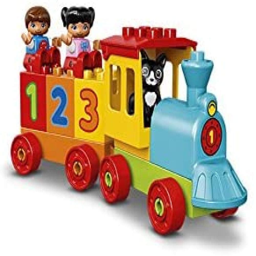 LEGO DUPLO My First Number Train 10847 Learning and Counting Train Set Building Kit and Educational Toy for 2-5 Year Olds (23 Pieces)