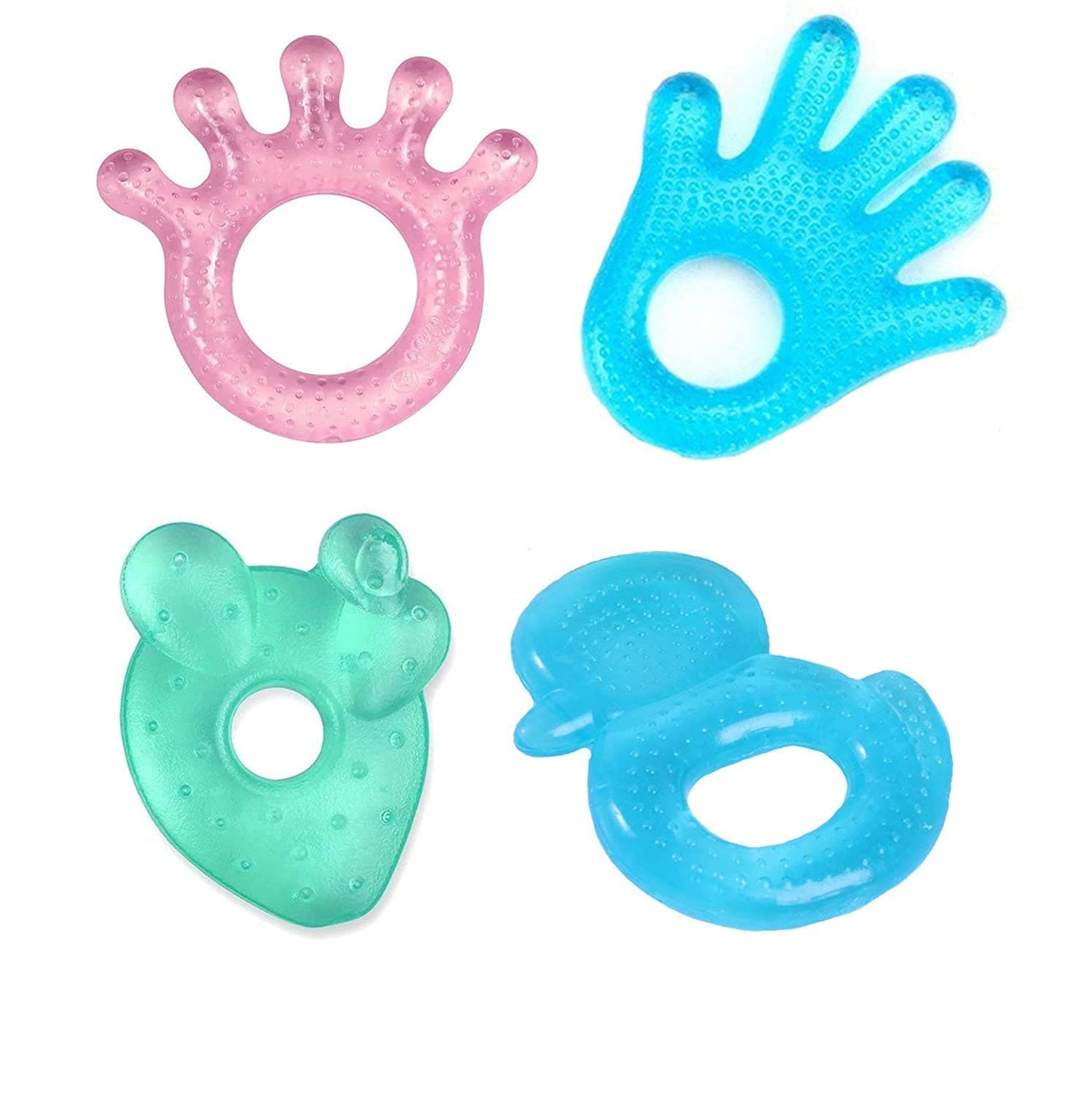 Teri Beri Multi-Textured Water Filled Teether (Pack of 3 Teether)