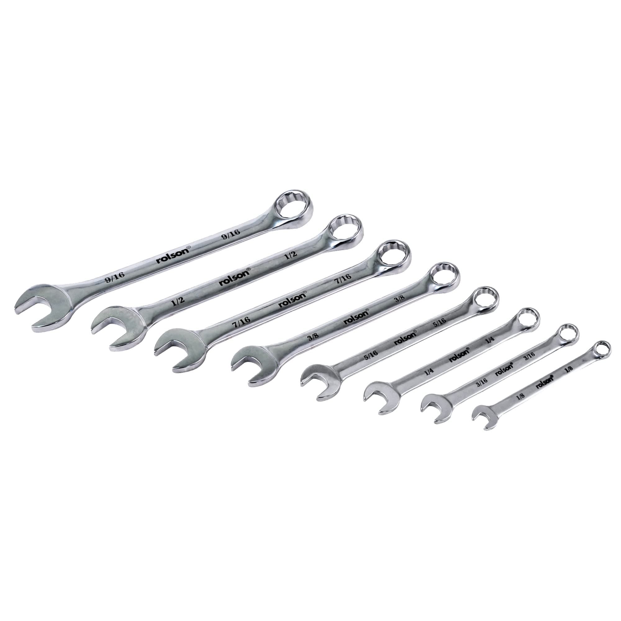 46599 8 pc Whitworth Combination Spanner Set