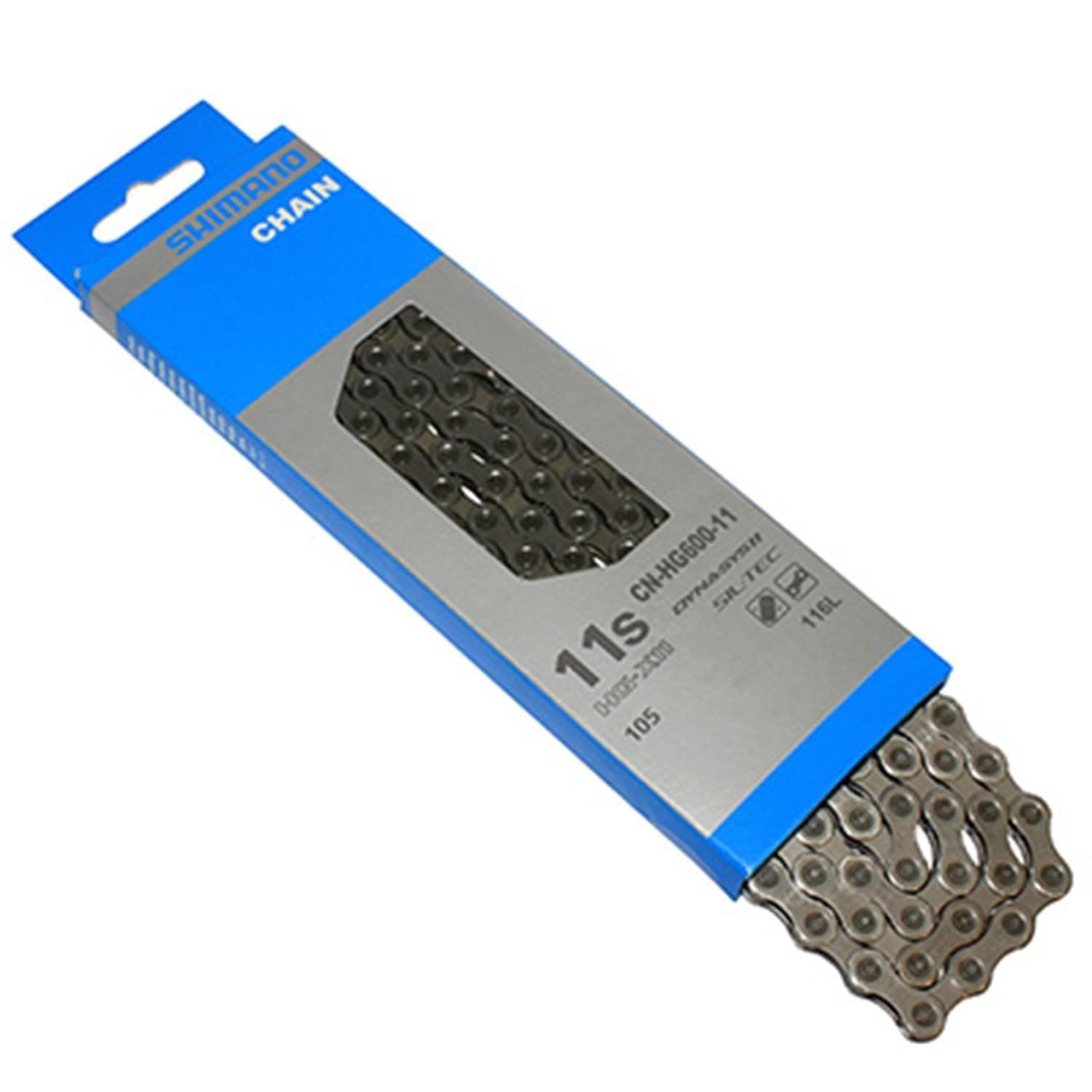 CN-HG601 Bicycle Chain Silver 116 Links