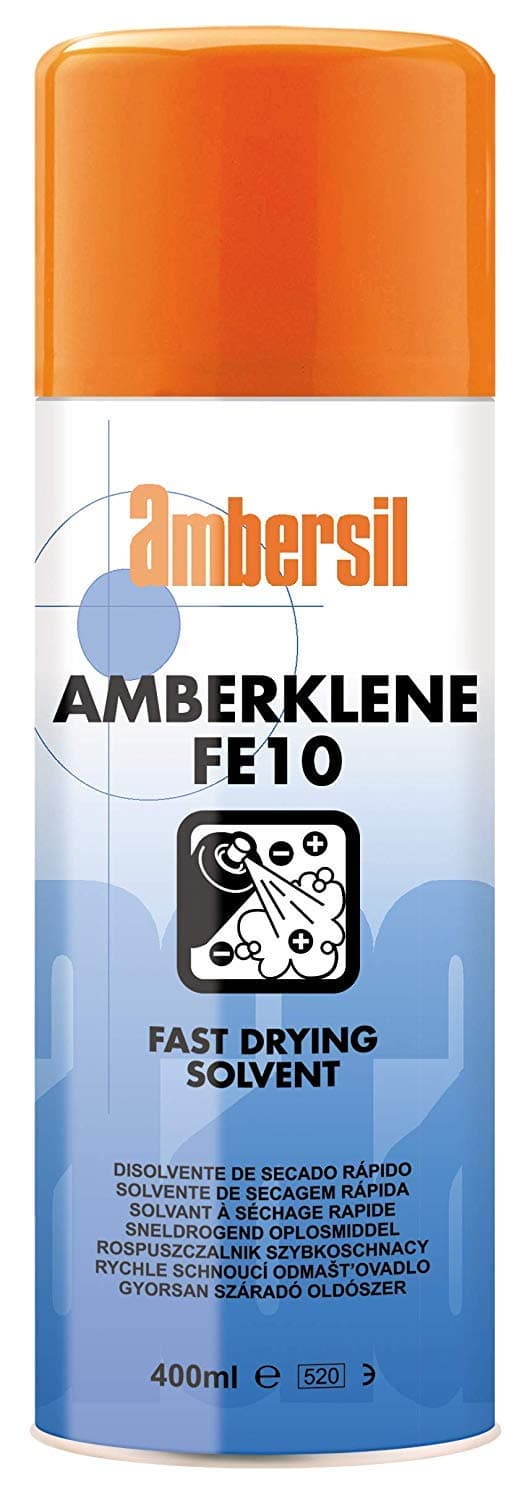 31553 Fe10 Amberklene Fast Drying Multi-Purpose Solvent Degreaser 400Ml