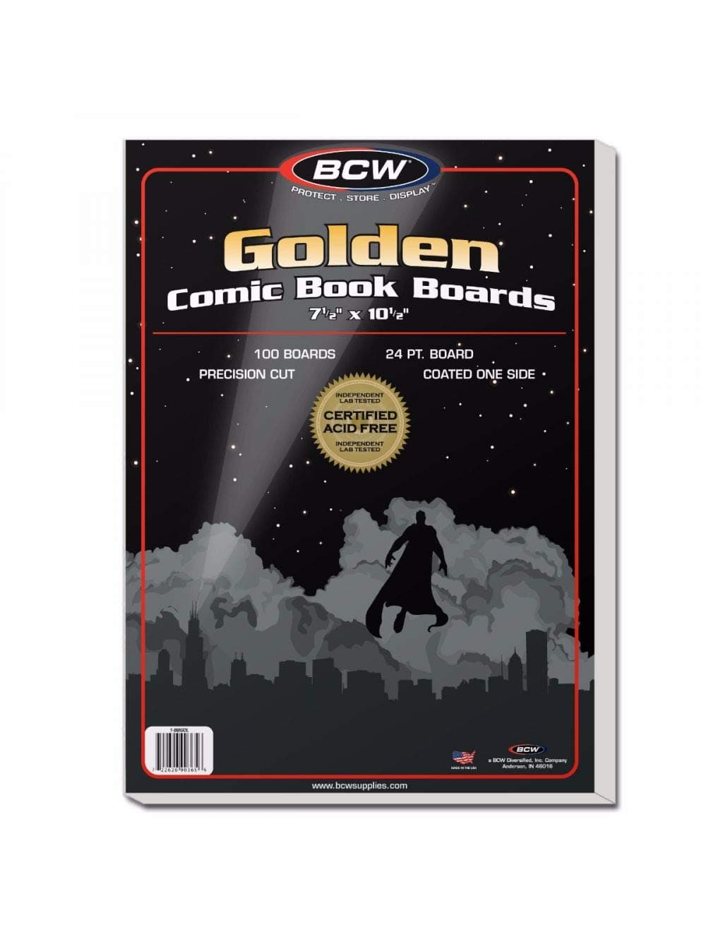 BBGOL -Golden Age Size Comic Backing Boards - (100 Boards)