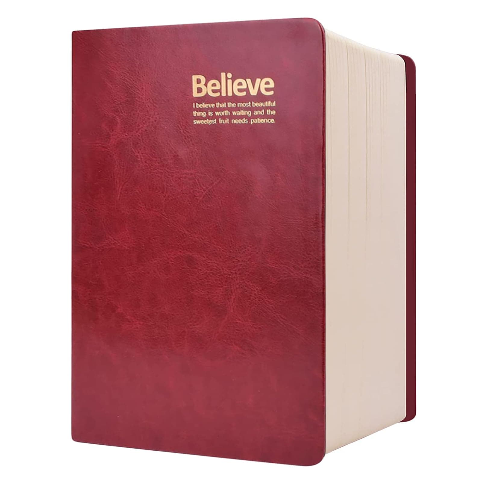 SAYEEC Thick Journal Lined Notebook 720 Pages Leather Writing Journal B6 Soft Cover College Ruled Notebook 360 Sheets Lined Paper Memo Book Personal Daily Diary Gift for Women Work Note Taking Travel