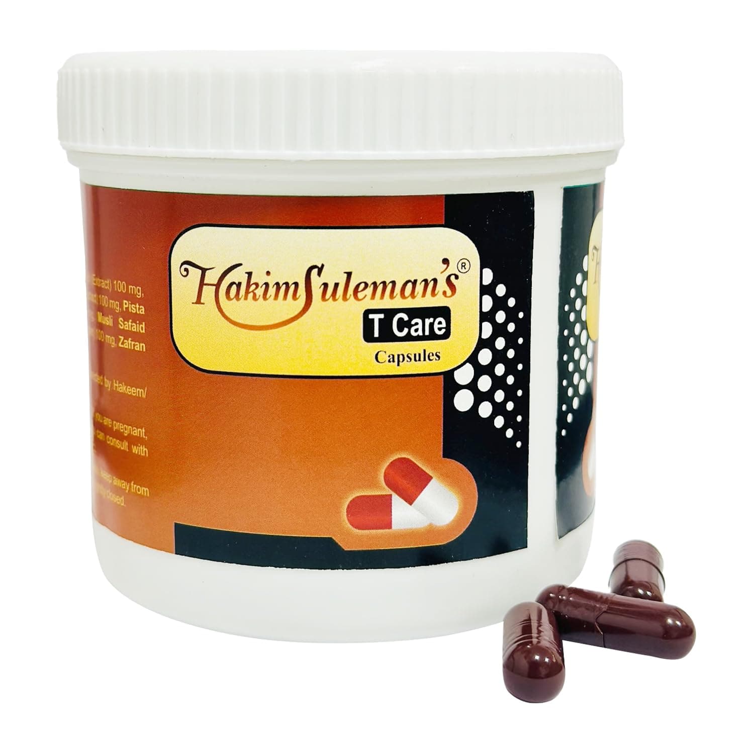 Hakim Suleman's T Care Capsule – Immunity Booster & Energy Support, Ayurvedic Herbal Supplement - 45 Capsules