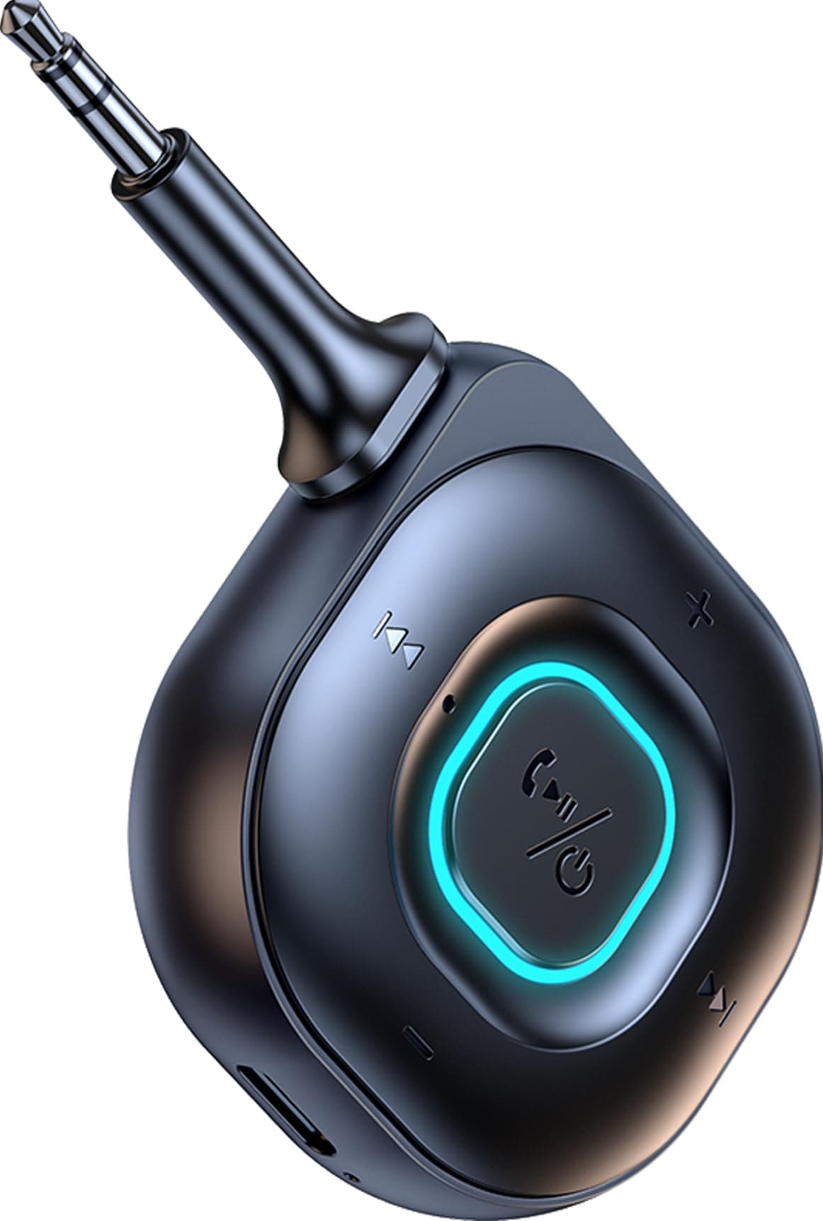 Aux Bluetooth Adapter for Car Stereo: Easy to Connect Wirelessly Phone to Auto Audio, Small