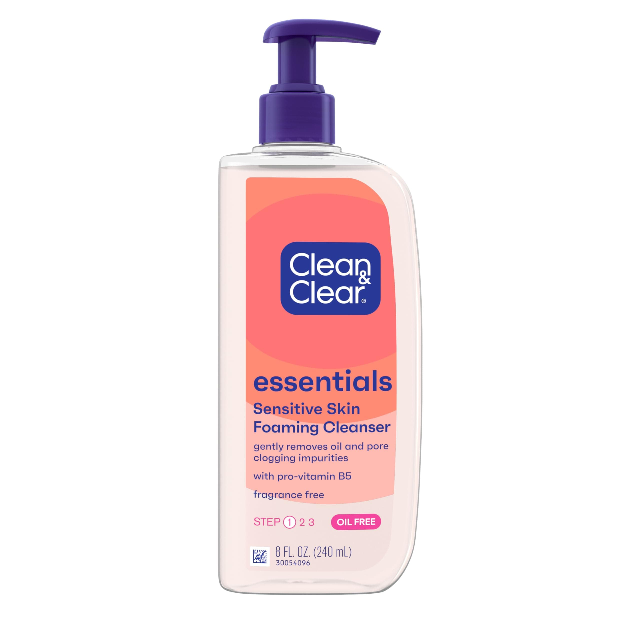 Clean & Clear Essentials Oil Free Step 1 Cleanser, 8 oz