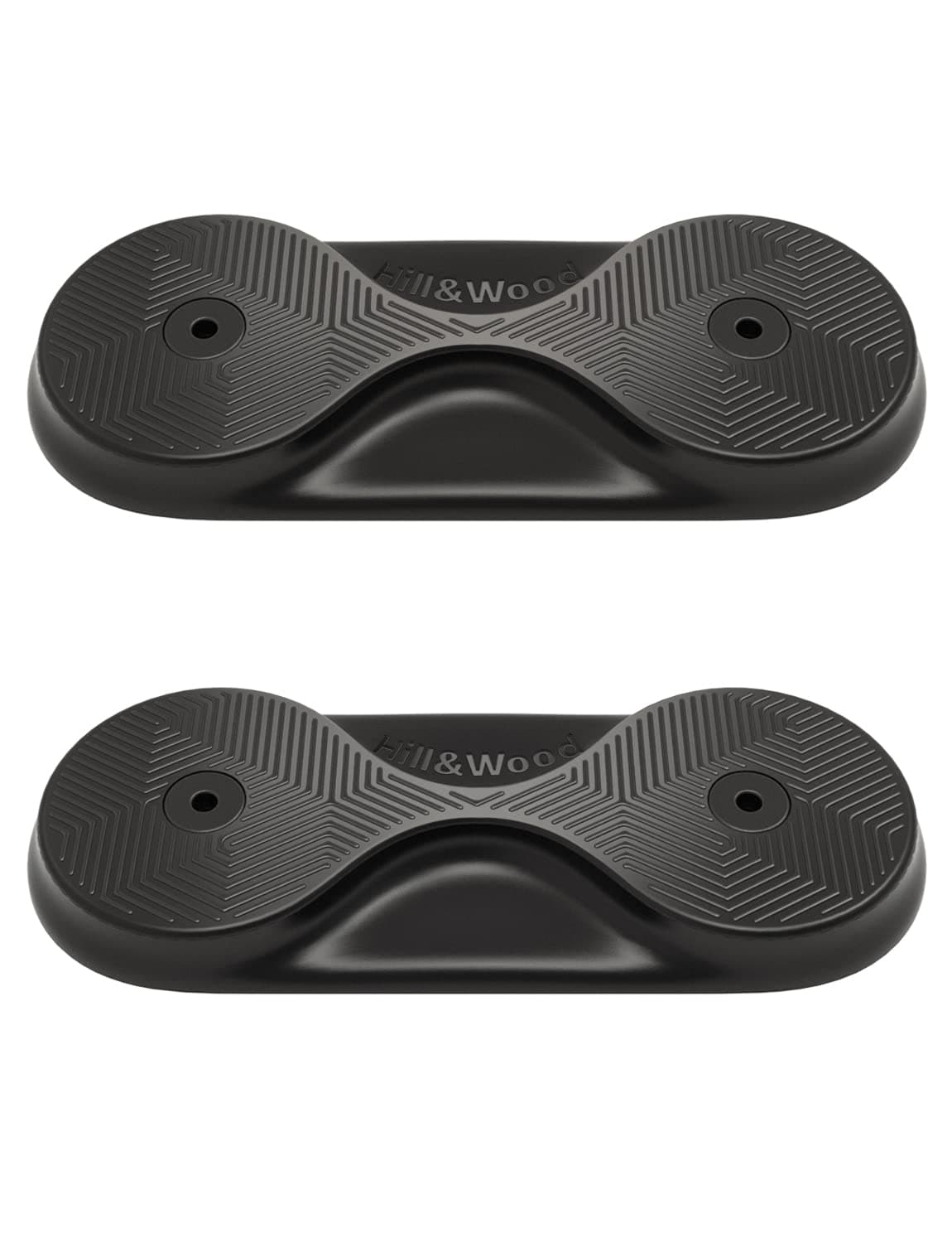 Magnetic Gun Mount 2-Pack | Rubberized 48 lbs Rated Gun Magnet | Gun Magnet Mount-Concealed Holder for Handgun, Pistol, Rifle, Shotgun, Revolver, Magazine