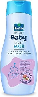 Parachute Advansed Baby Gentle Wash for New Born | Enriched with Virgin Coconut Oil | Gently cleanses in Hard water | Doctor certified | 410 ML