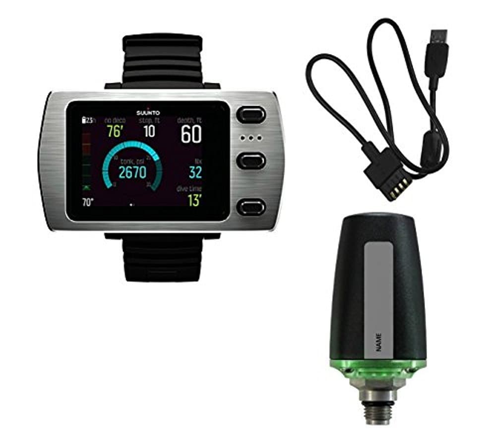 DiveCatalog Suunto Eon Steel Wrist Dive Computer With Transmitter and USB