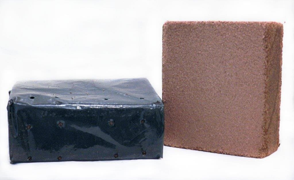 Coco Coir Brick - 2.8 lbs in a 5 Gallon Grow Bag - OMRI Listed for Organic growing medium