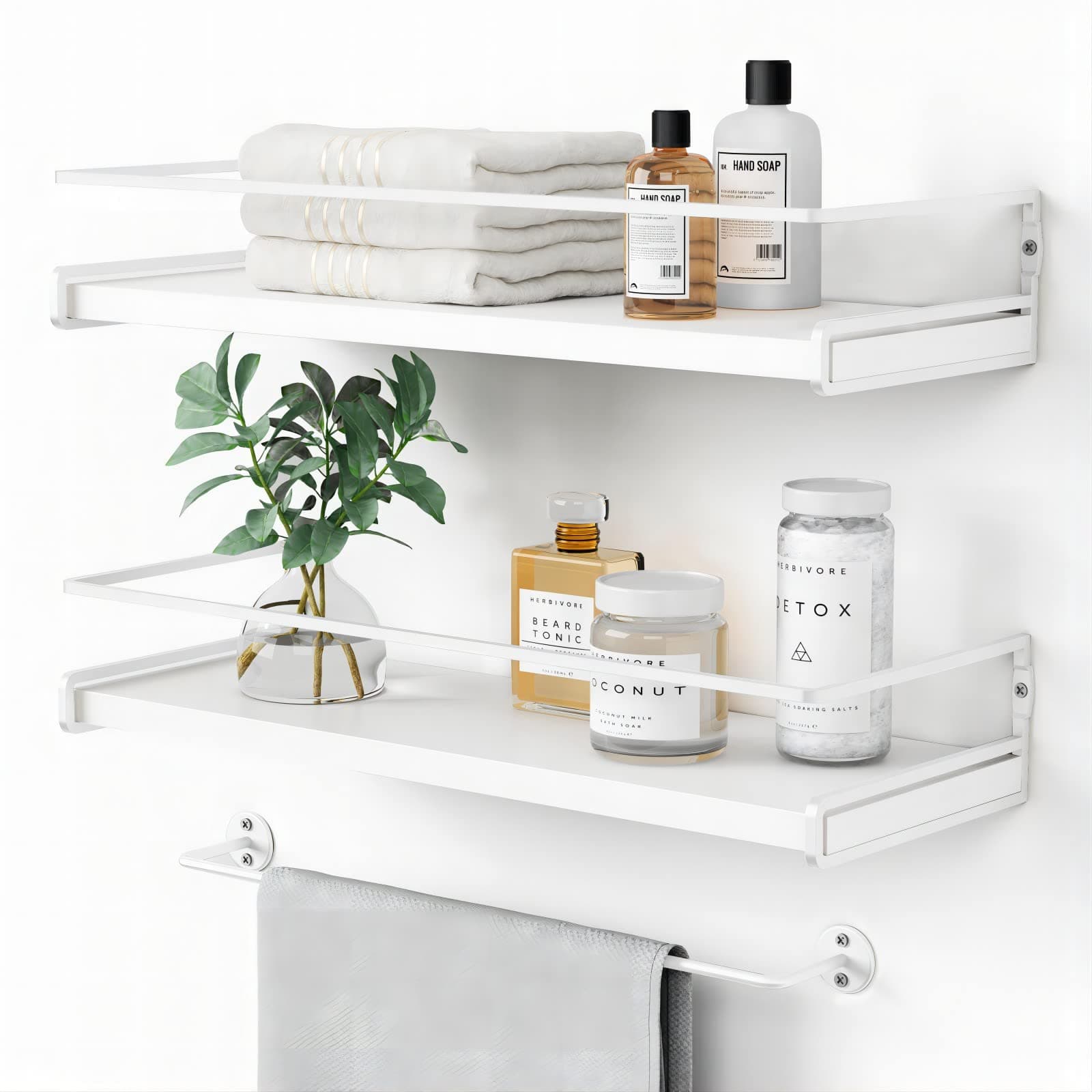 Click Item @ Floating Shelves Bathroom