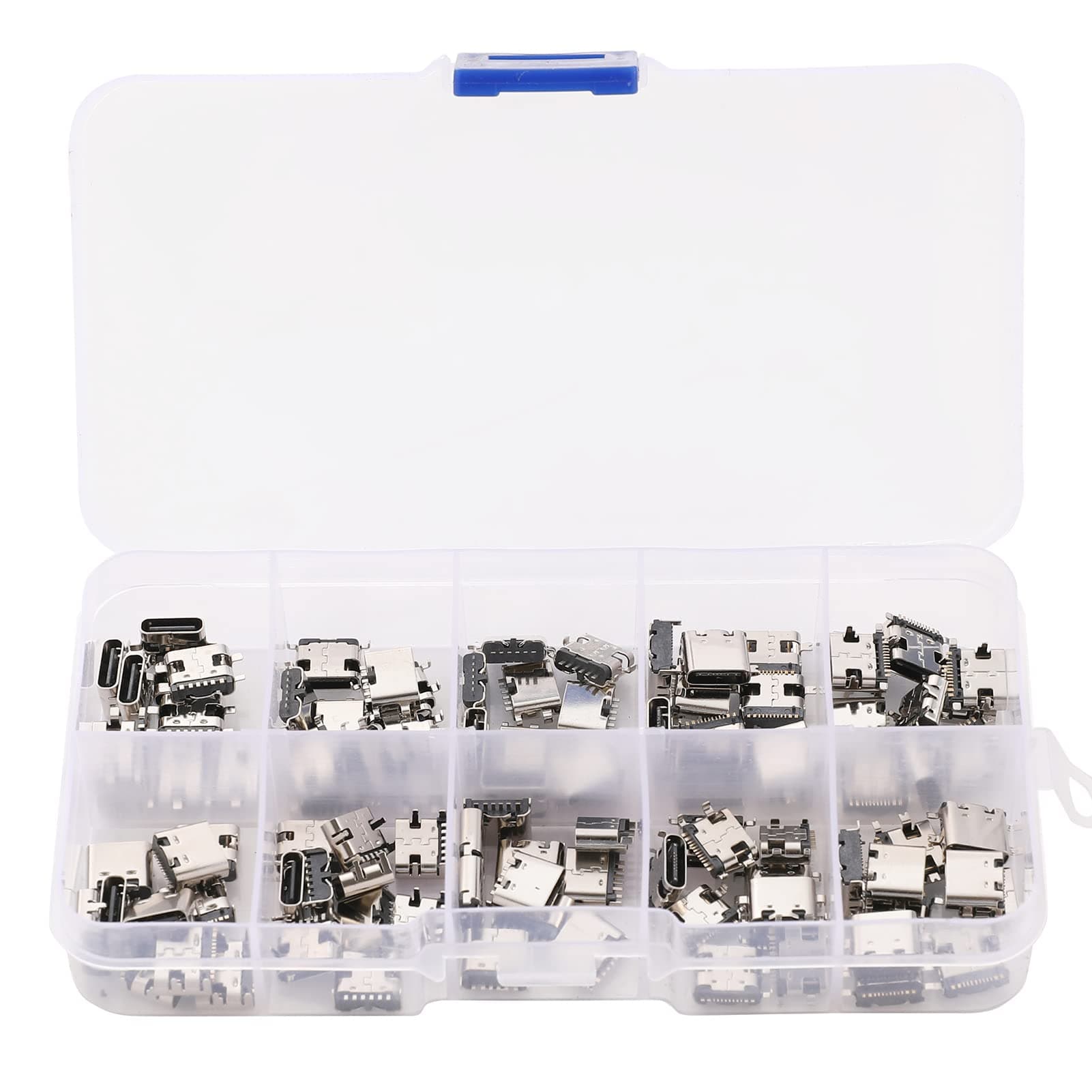100Pcs 10Models Type-C USB 3.1 Charging Dock Connectors